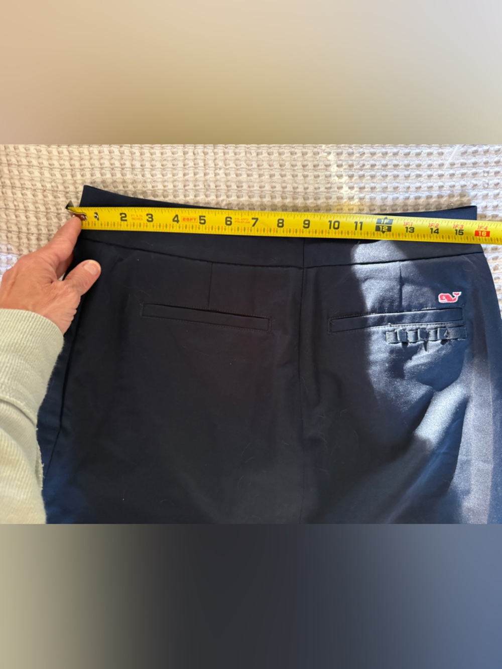 NWOT Vineyard Vines Coolmax Navy Golf Skort 18”, 4, MSRP $89 - Picture 9 of 12